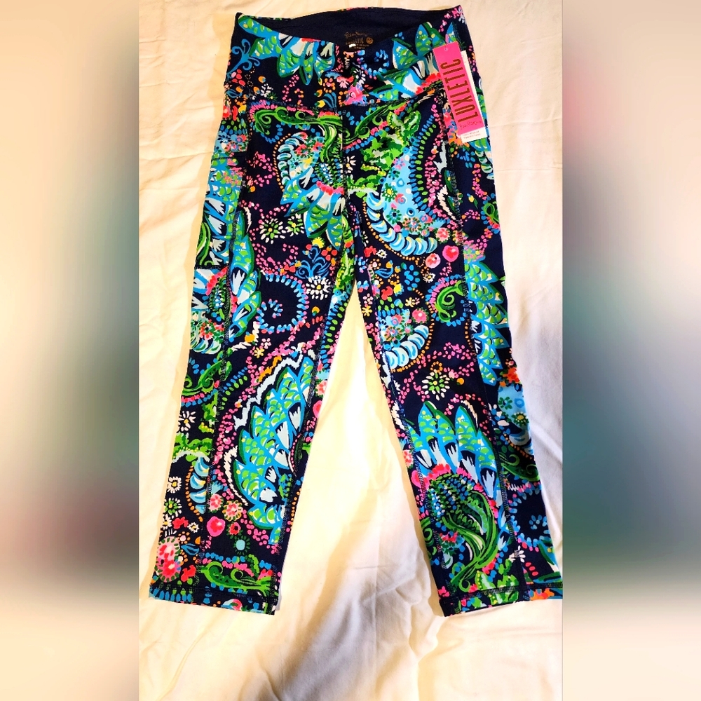NWT Lilly Pulitzer Weekender High Rise Crop Legging